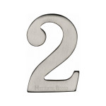 M Marcus Heritage Brass Numeral 2 - 51mm Self Adhesive